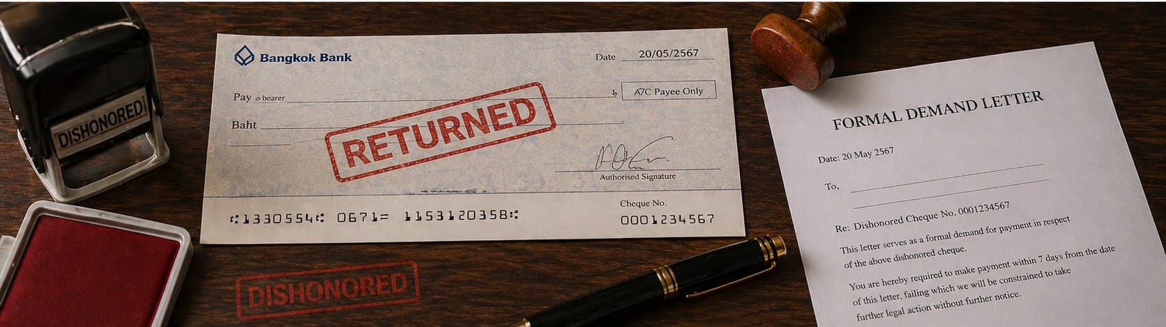 Bounced Check — Your Legal Options